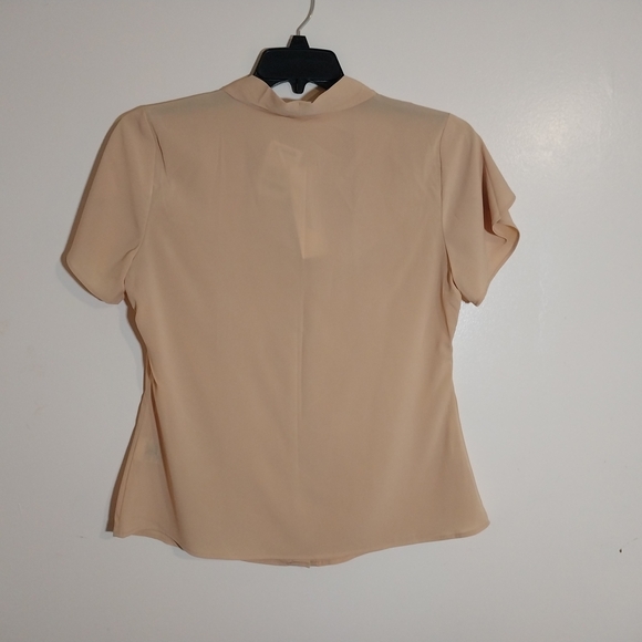 Kalvin Klein NWT Women's Blouse Large,beich . - Picture 2 of 6
